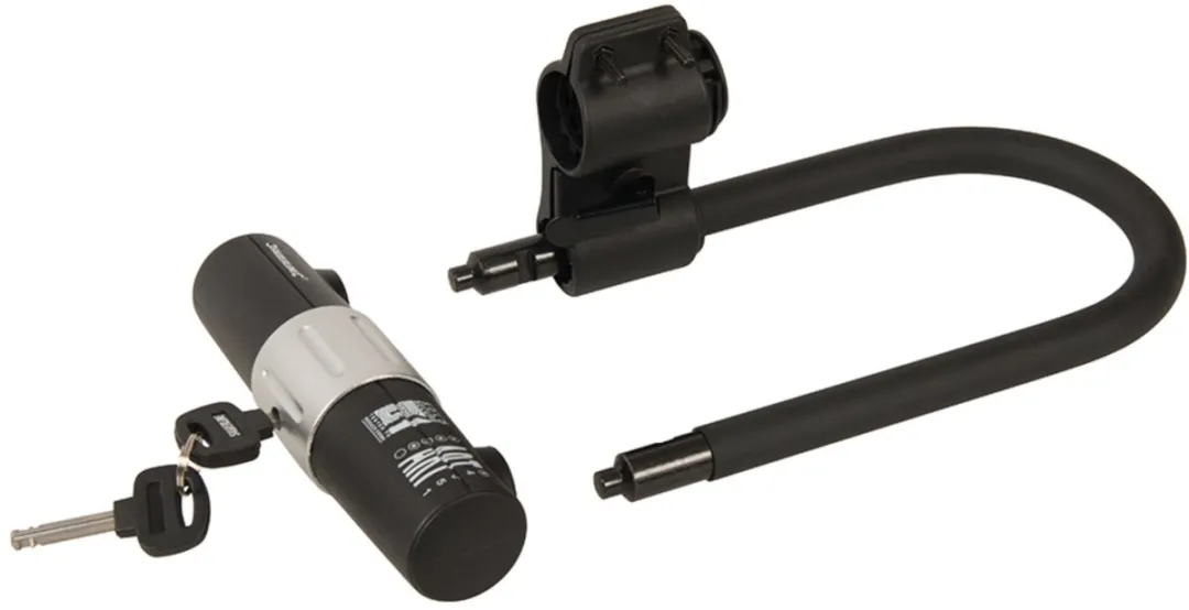 Silverline Fiets Beugelslot Hoge Beveiliging 180x245mm - Zwart