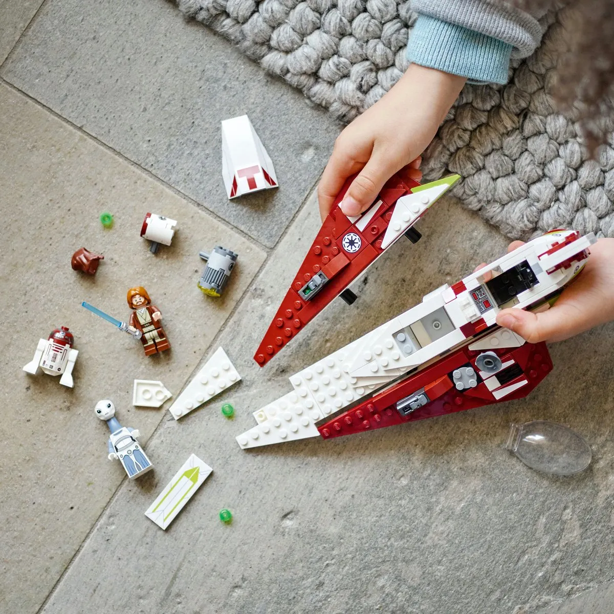 LEGO Star Wars De Jedi Starfighter Obi-Wan Kenobi 75333 - 282 Stukken