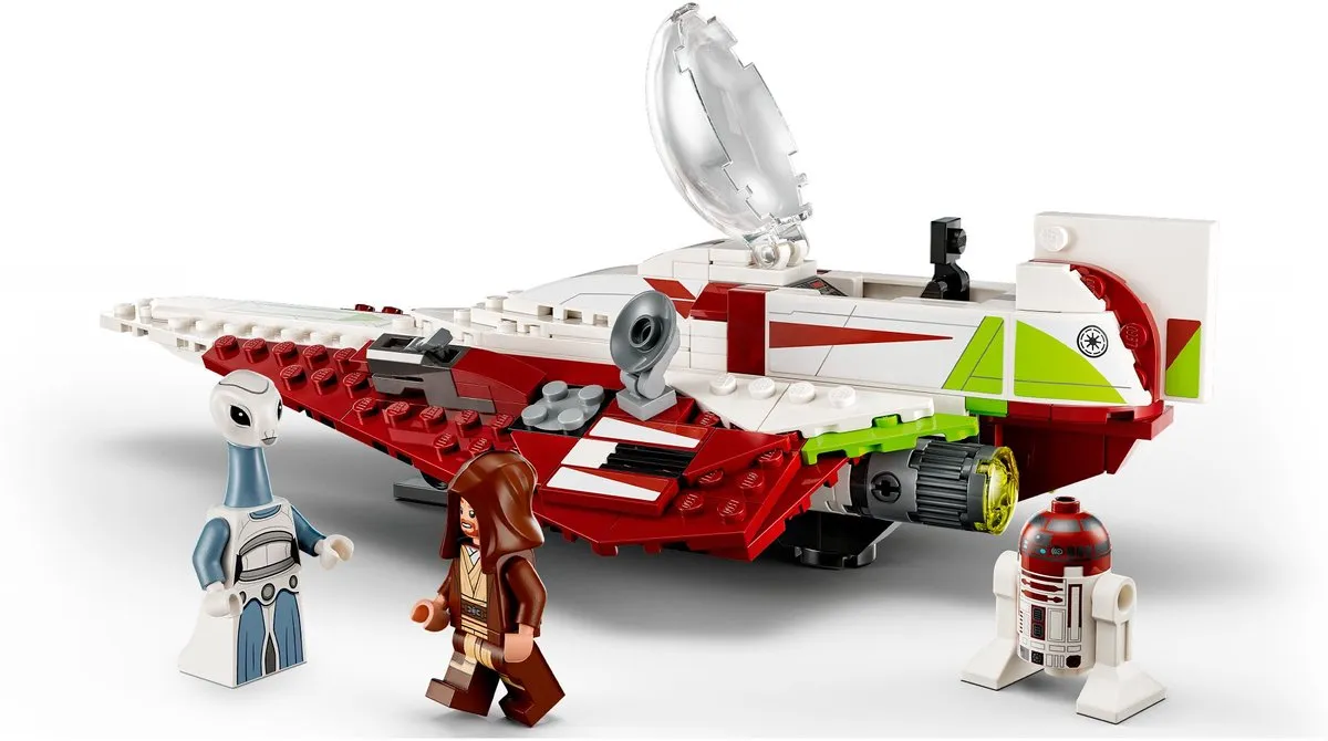 LEGO Star Wars De Jedi Starfighter Obi-Wan Kenobi 75333 - 282 Stukken