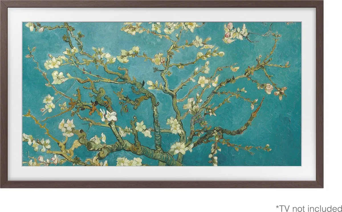 Samsung The Frame 32" Wandtv - Walnoothout Look - VG-SCFC32BWBXC