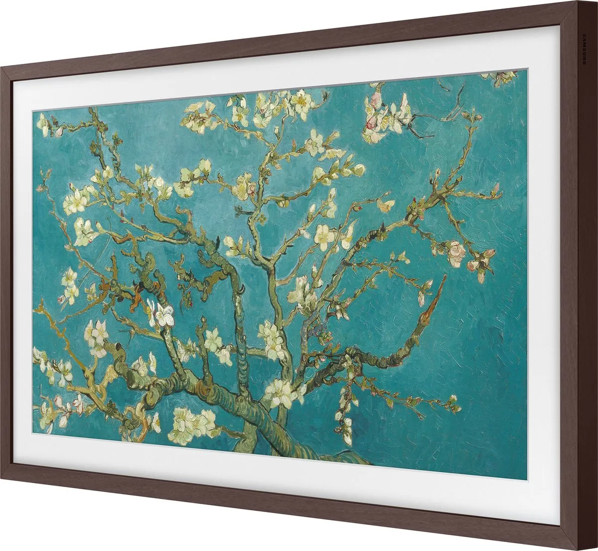 Samsung The Frame 32" Wandtv - Walnoothout Look - VG-SCFC32BWBXC