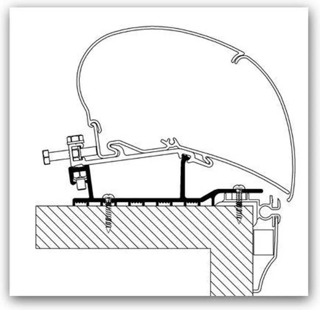 Thule Hobby Premium/Ontour Dakadapter