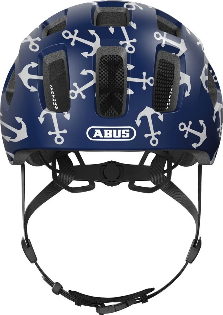 ABUS Youn-I 2.0 Fietshelm - Blauw met ankerpatroon S