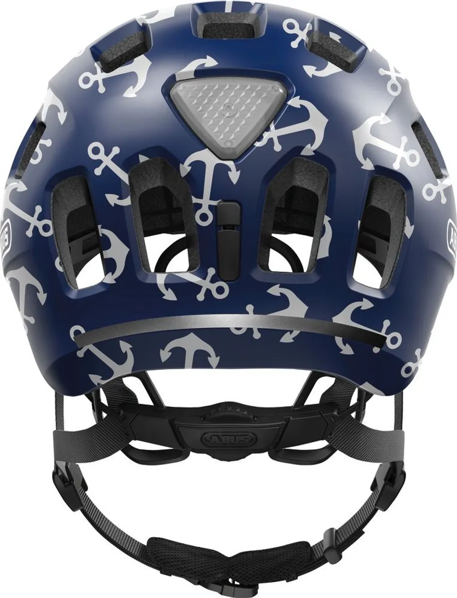 ABUS Youn-I 2.0 Fietshelm - Blauw met ankerpatroon S
