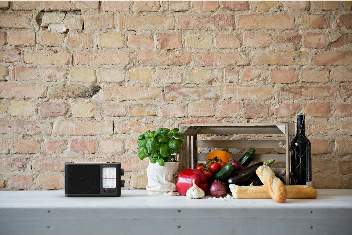 Sony ICF-506 Transistorradio FM - Zwart
