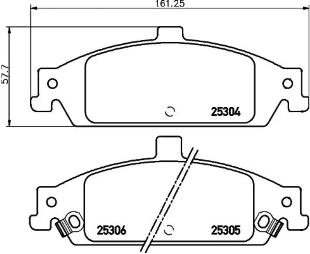 Hella PAGID Schijfrem Remblokken Chevrolet Alero