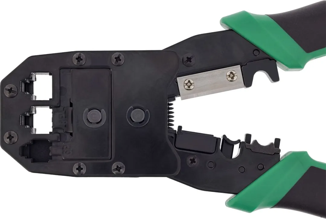 InLine Modulaire Krimptang 74103B - RJ11/RJ12/RJ45 - Zwart/Groen