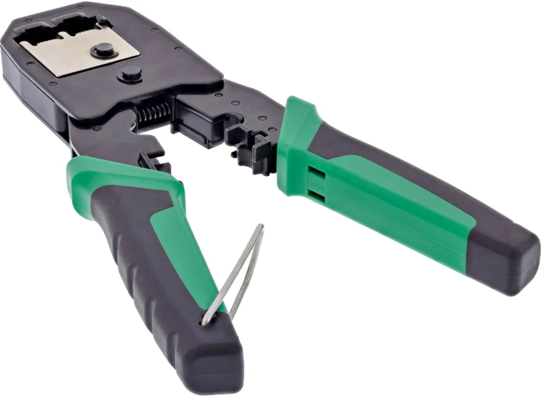 InLine Modulaire Krimptang 74103B - RJ11/RJ12/RJ45 - Zwart/Groen