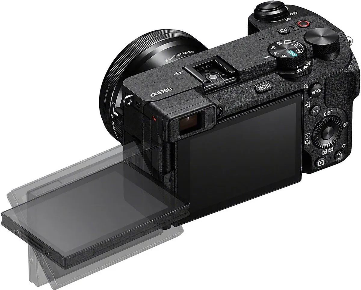 Sony A6700 ILCE6700LB.CEC Spiegelloze camera - 11 fps - Zwart