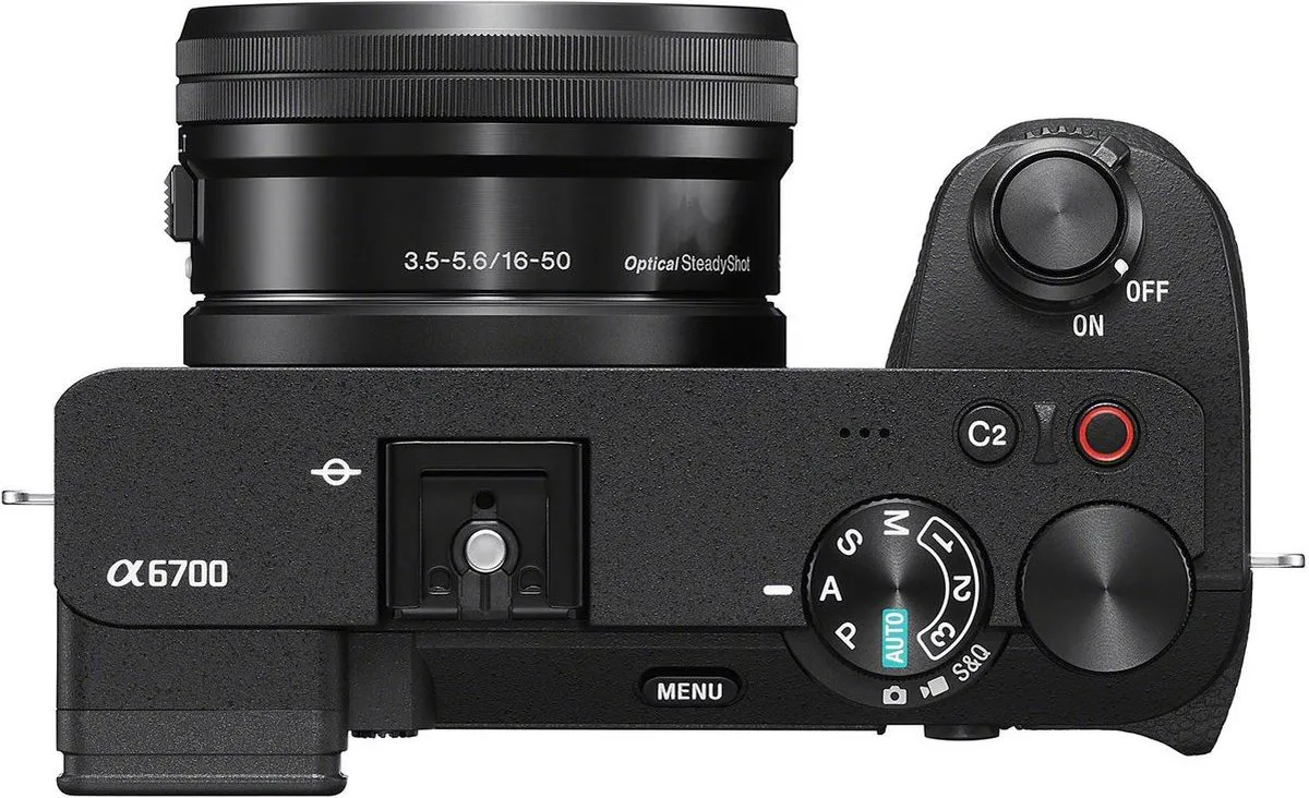 Sony A6700 ILCE6700LB.CEC Spiegelloze camera - 11 fps - Zwart