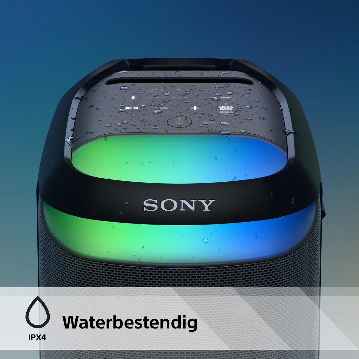 Sony SRS-XV800 Bluetooth Partybox - 120W - Zwart - afbeelding 6 van 6