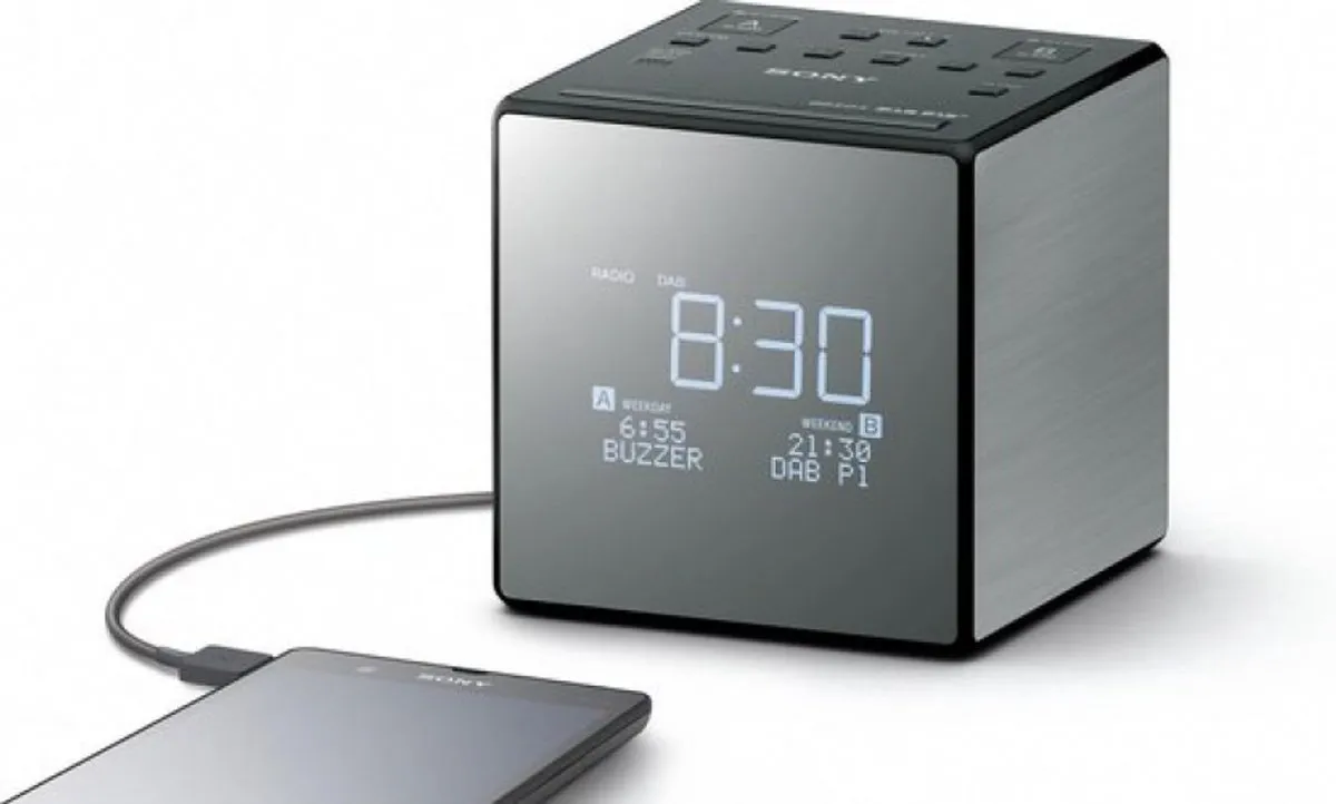 Sony XDR-C1DBP Wekkerradio DAB+ - Zwart - afbeelding 6 van 6