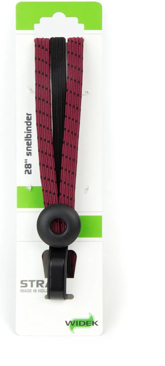 Qibbel Triobinder Eye 3x12mm - Zwart/Bordeaux - afbeelding 4 van 4