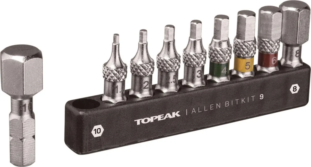 Topeak Allen BitKit 9 Lange Bit Set