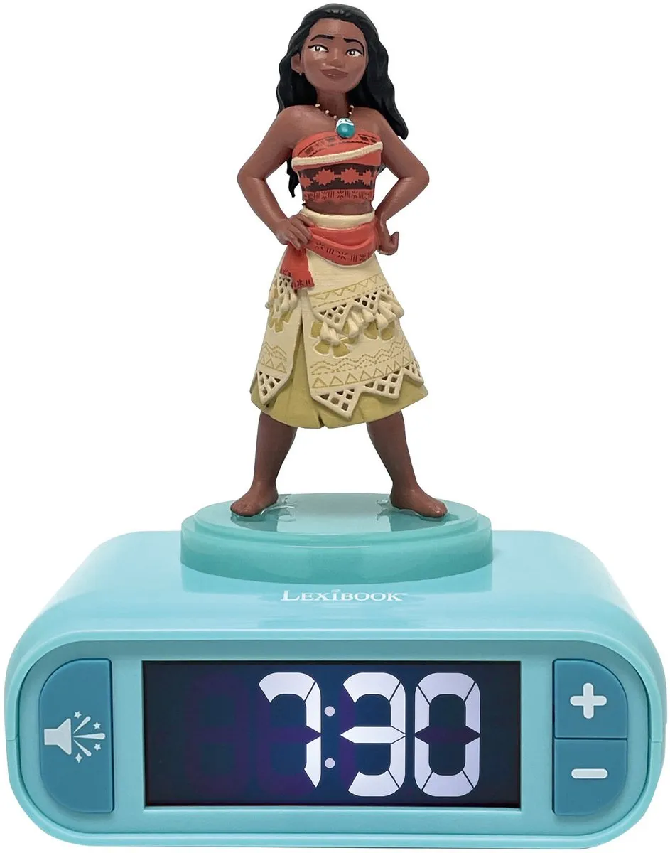 Disney Princess Vaiana Nachtlicht Wekker