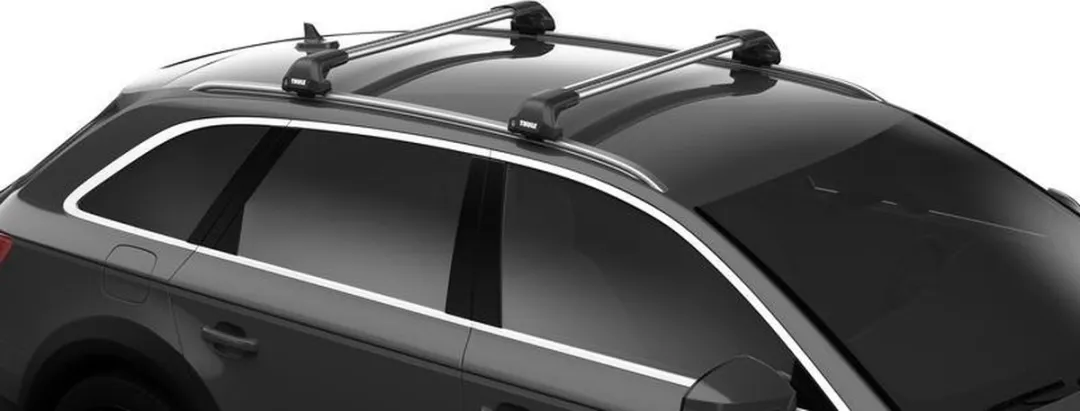 Thule Edge Flush Rail 720600 - 4 Stuks - Zwart