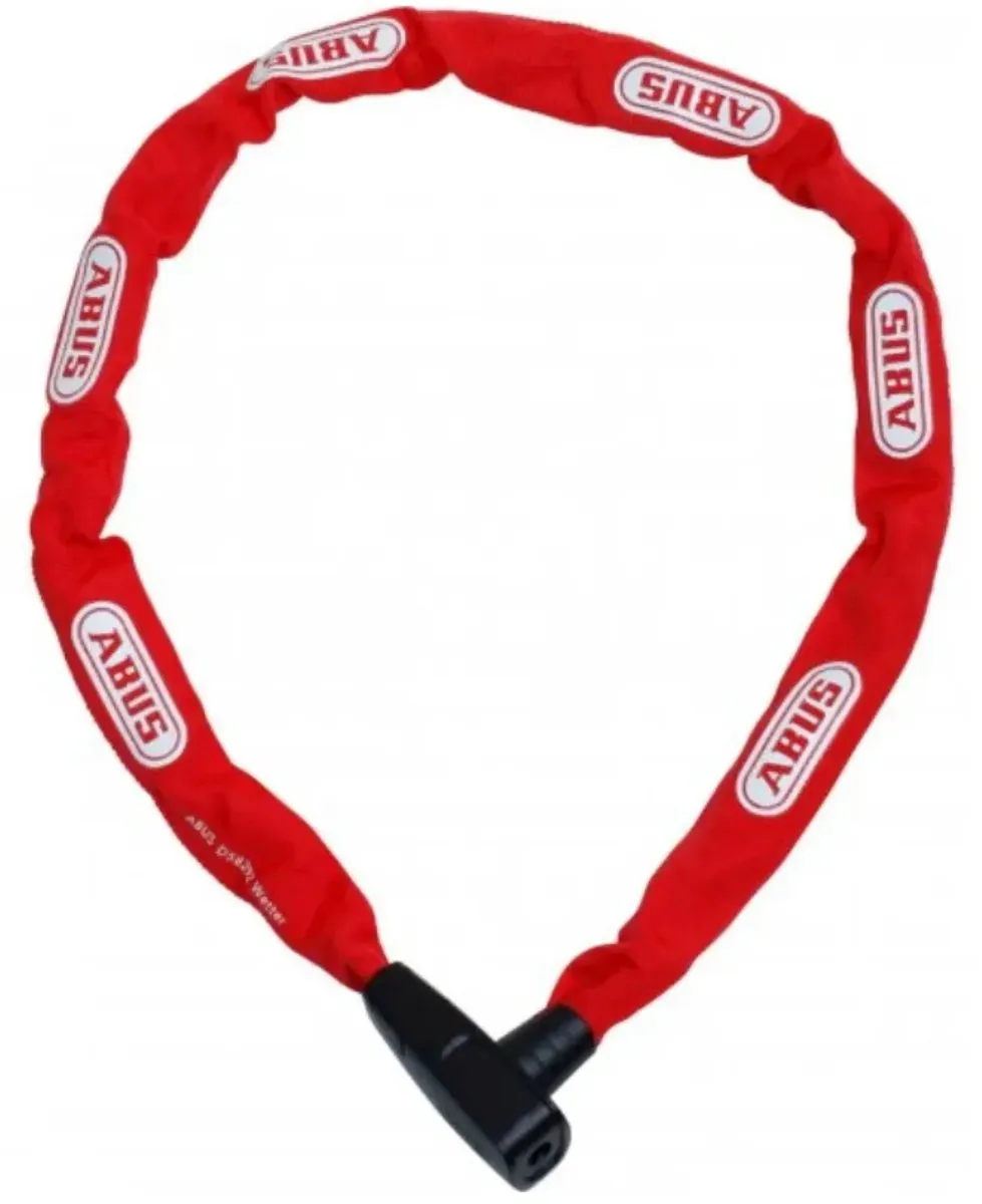 ABUS CityChain 6800/110 2.0 Kettingslot - 110cm - Rood
