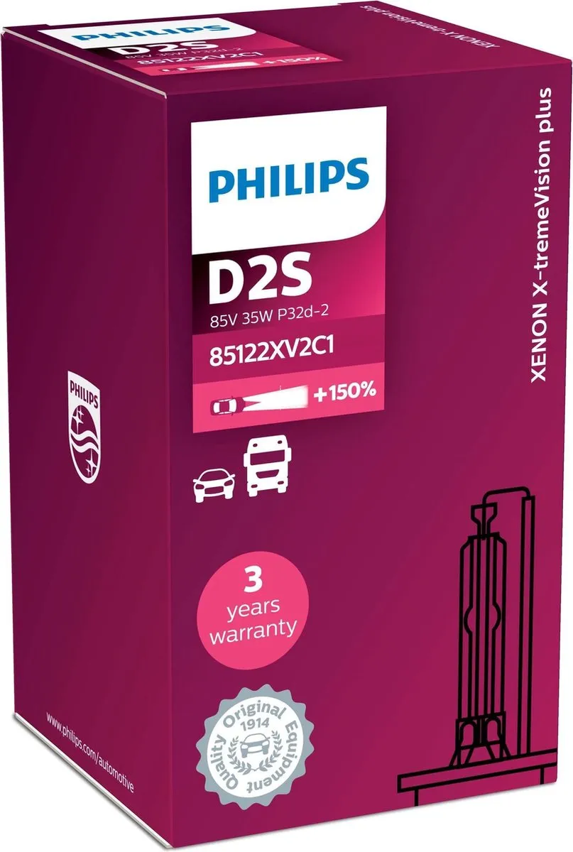 Philips X-tremeVision +150% Gen2 D2R - 4800K