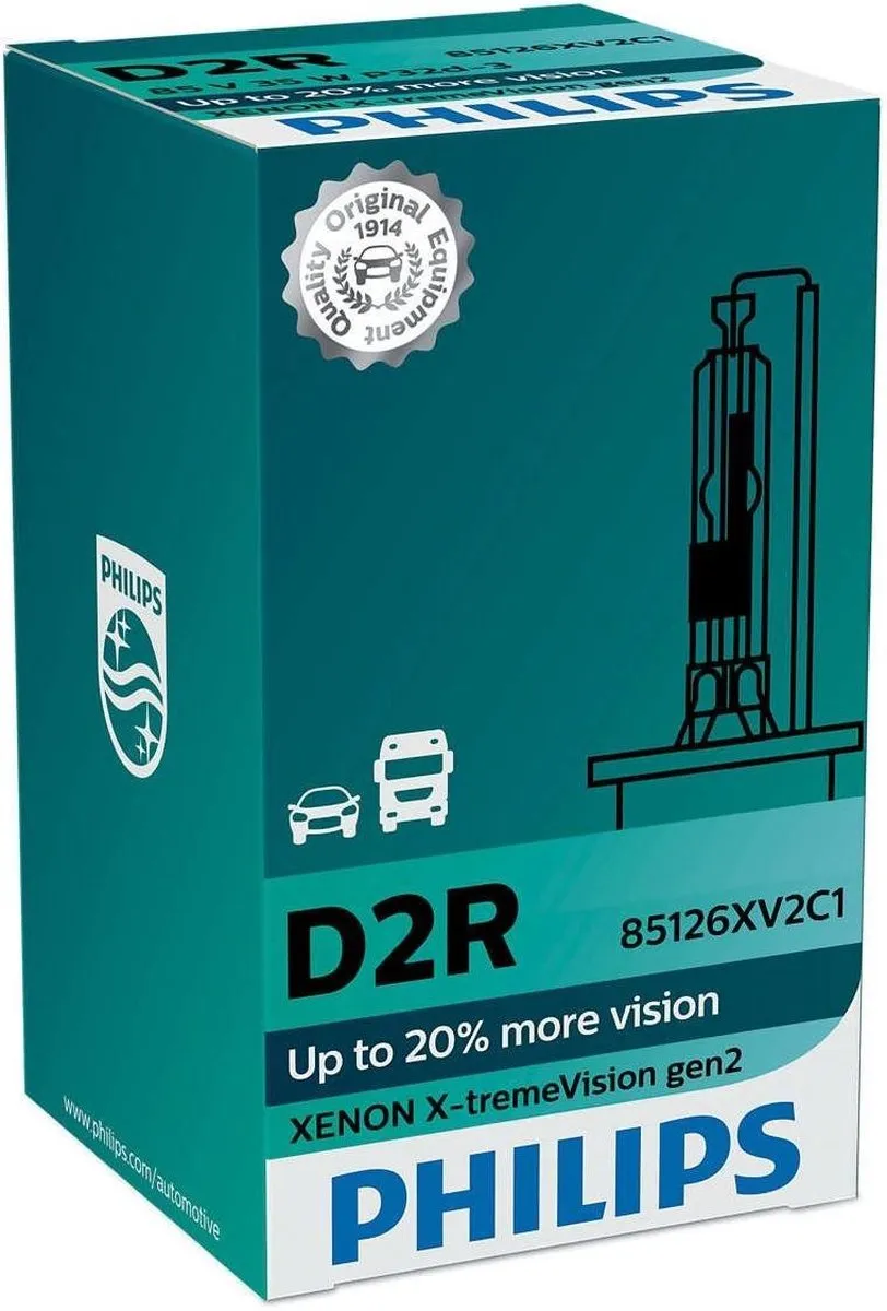 Philips X-tremeVision +150% Gen2 D2R - 4800K