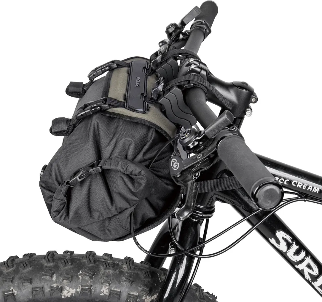Topeak Frontloader Stuurtas 8L - Groen/Zwart - afbeelding 6 van 6