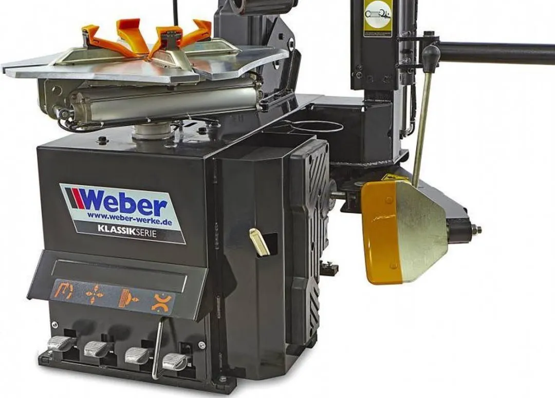 Weber Profi Bandendemonteermachine 140092A-v-1 & 40095 H-1024