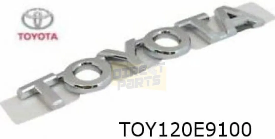 Toyota IQ Embleem Achterzijde