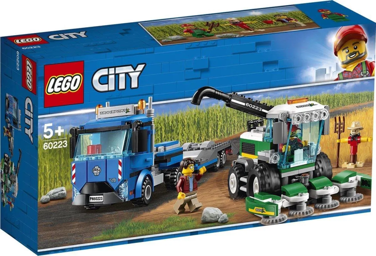 LEGO City Maaidorser Transport 60223
