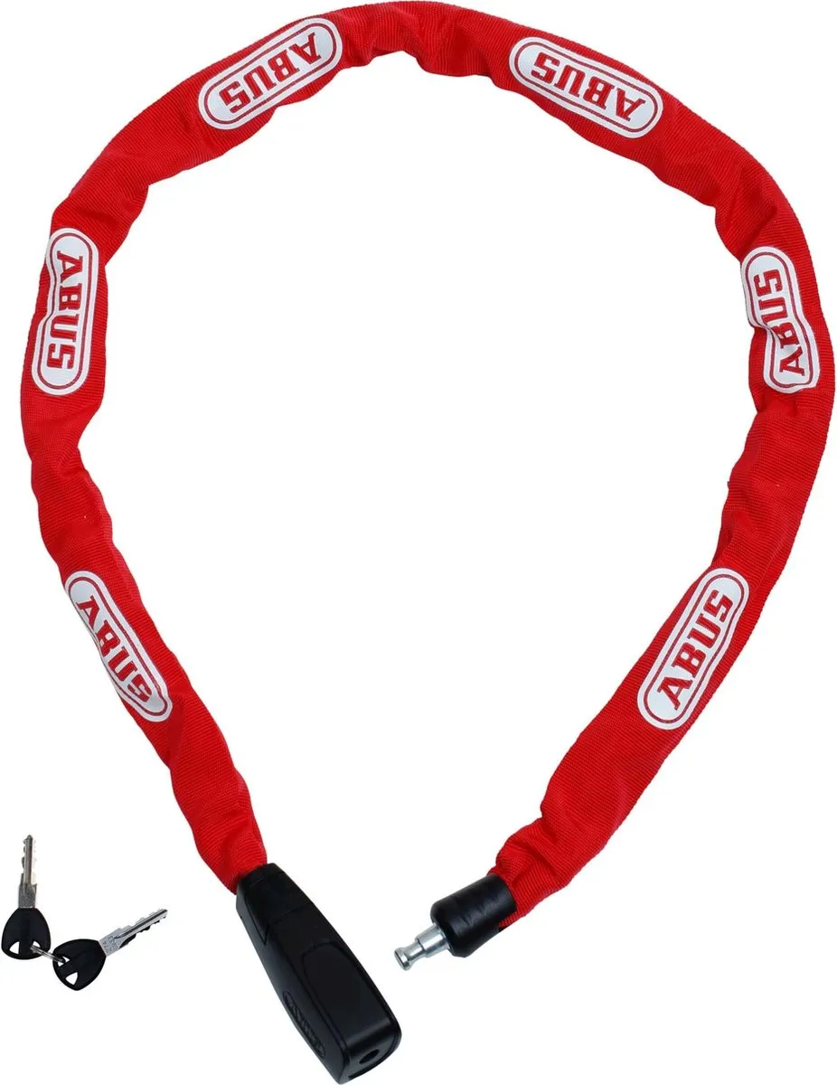 ABUS Kettingslot BIS1968 95cm - Rood