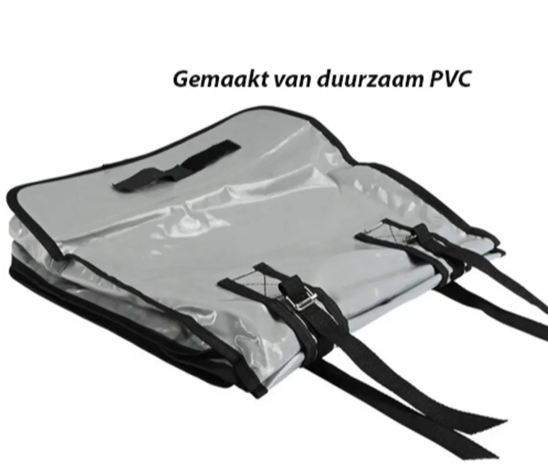 Lastpak Dubbele Fietstas 35L - Grijs - afbeelding 6 van 6