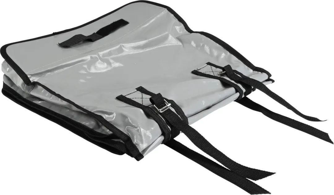 Lastpak Dubbele Fietstas 35L - Grijs