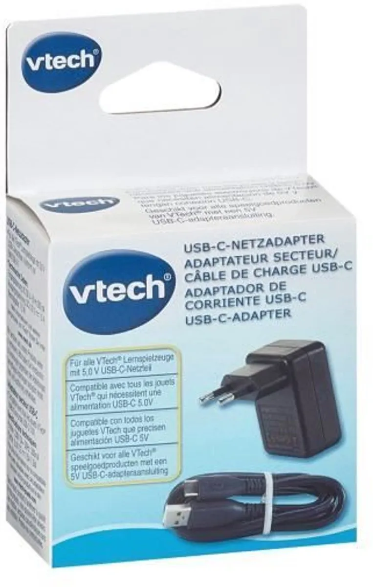 VTech USB-C-adapter - Wit