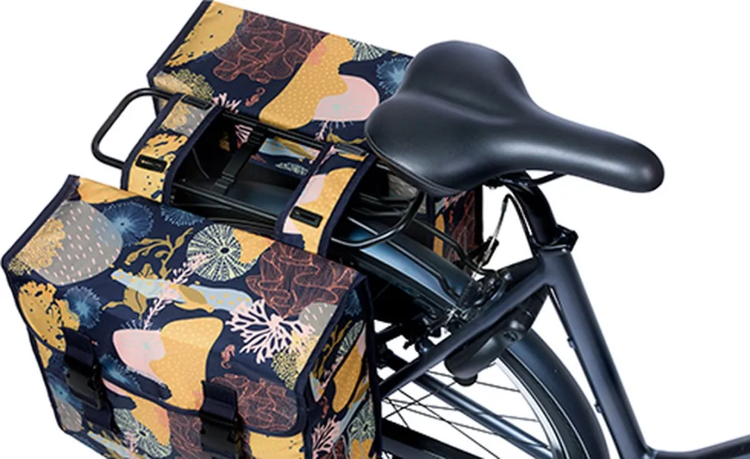 Basil Mara XL Dubbele Fietstas 35L - Night Blue