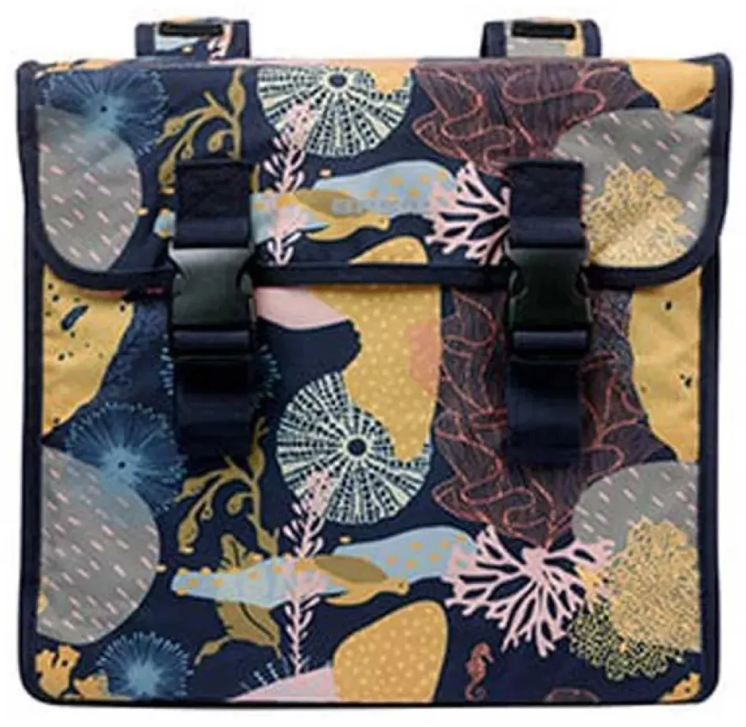 Basil Mara XL Dubbele Fietstas 35L - Night Blue