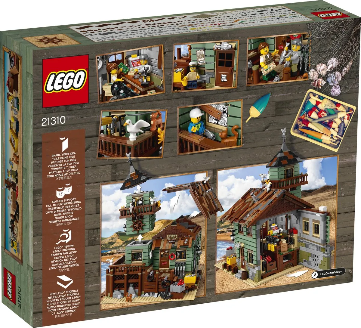 LEGO Ideas Old Fishing Store 21310 - 2049 Stukken