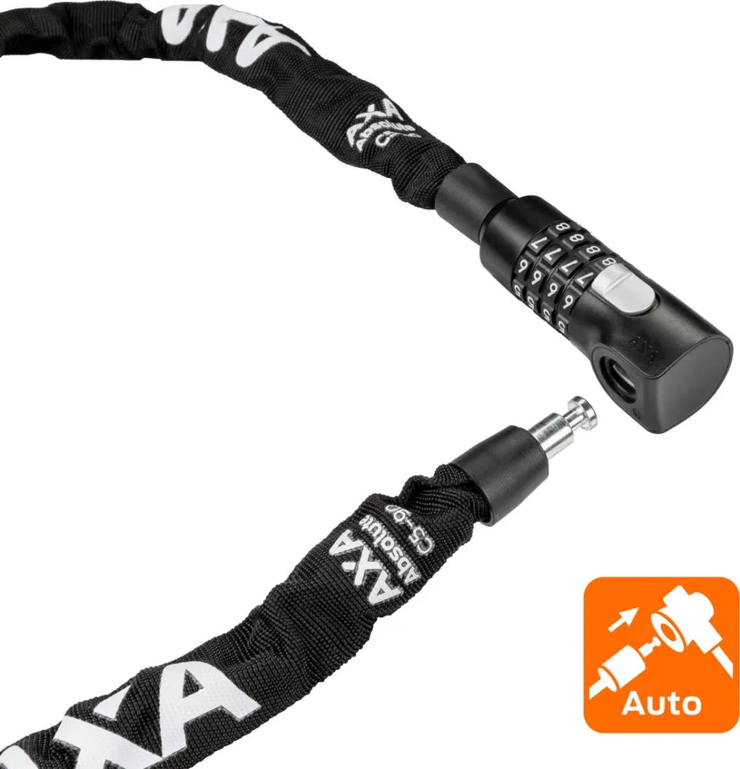 AXA Absolute C5-90 Fietsslot 90cm - Zwart
