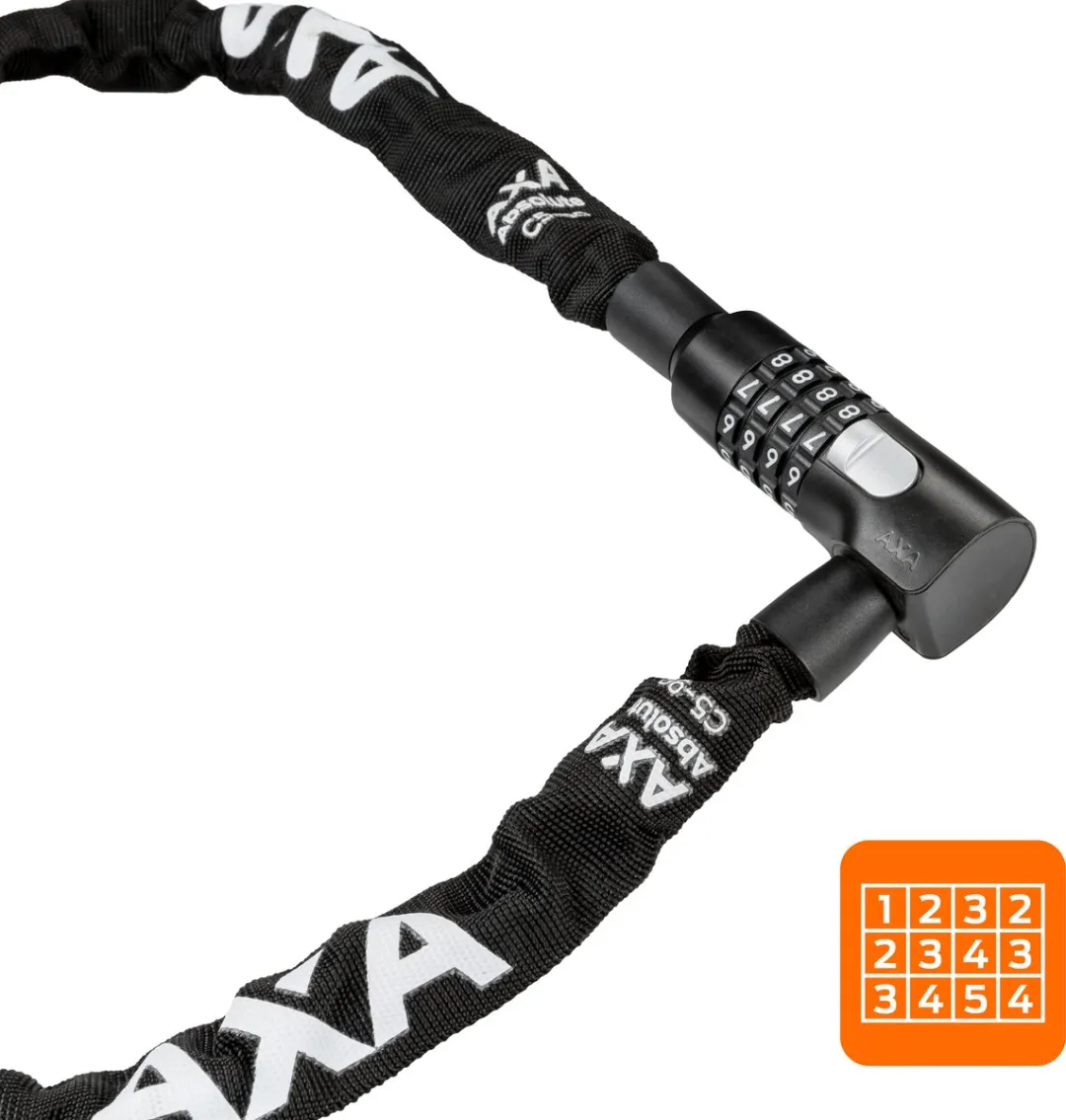 AXA Absolute C5-90 Fietsslot 90cm - Zwart
