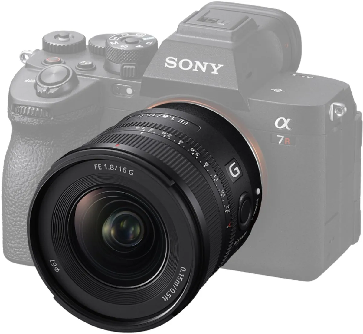 Sony FE 16mm f/1.8 G - 67mm - Zwart