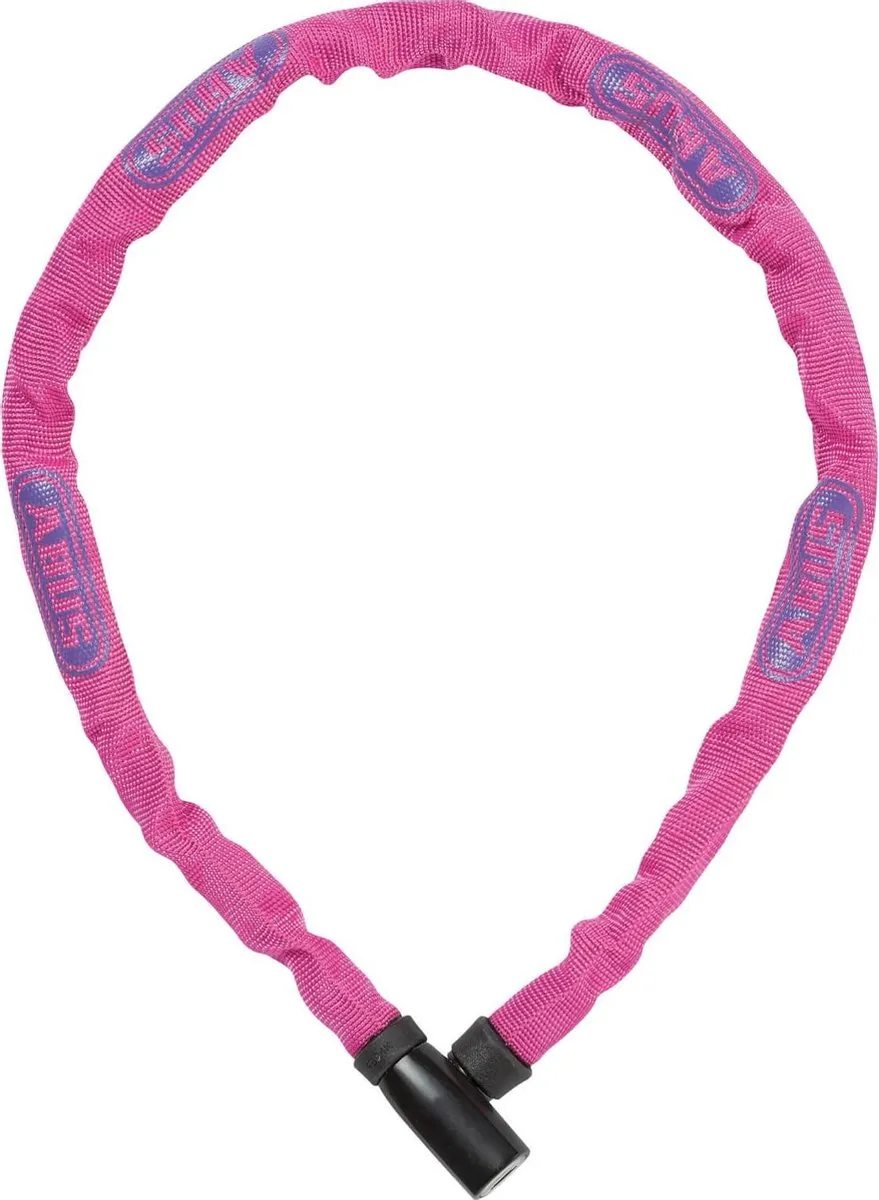 ABUS Steel-O-Chain 4804K/75 Kettingslot - Roze