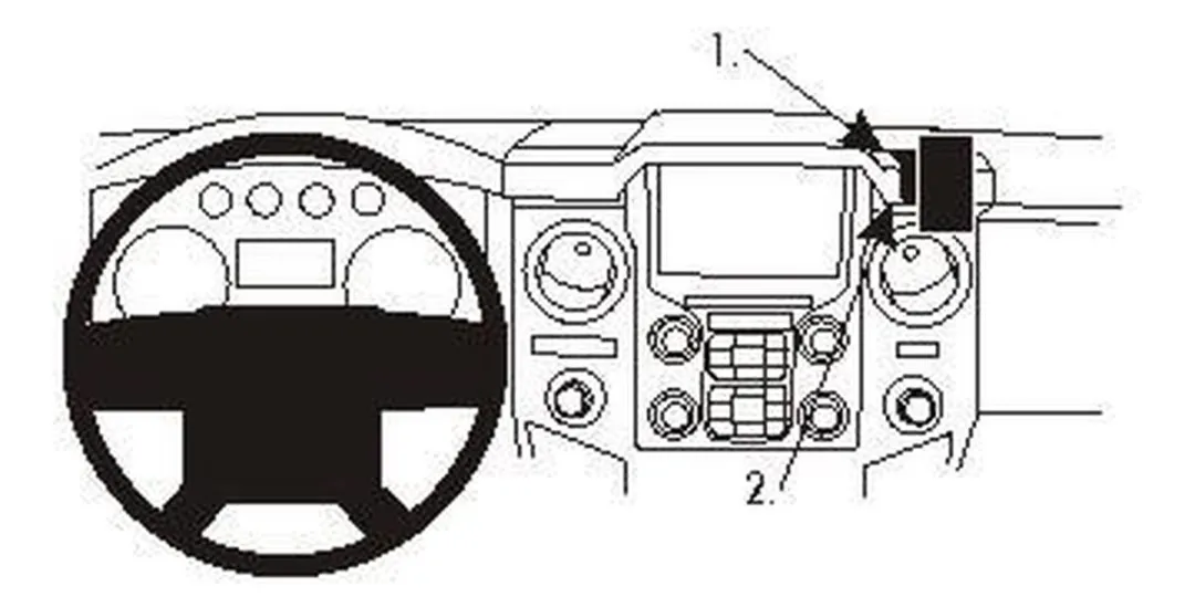 Brodit Proclip Ford F-Series 854873 - Zwart