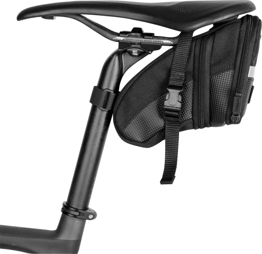 Topeak Aero Wedge Packs Strap Medium - 1.2L - Zwart
