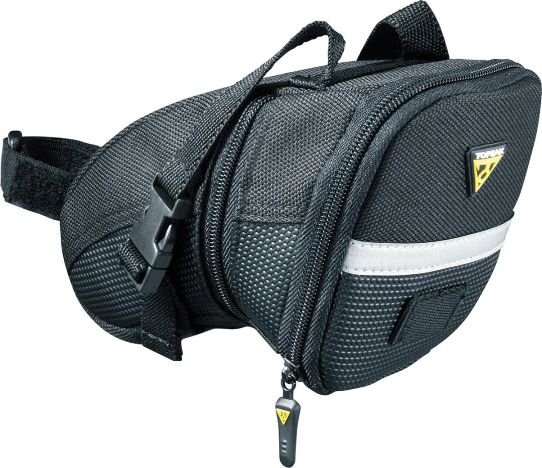 Topeak Aero Wedge Packs Strap Medium - 1.2L - Zwart