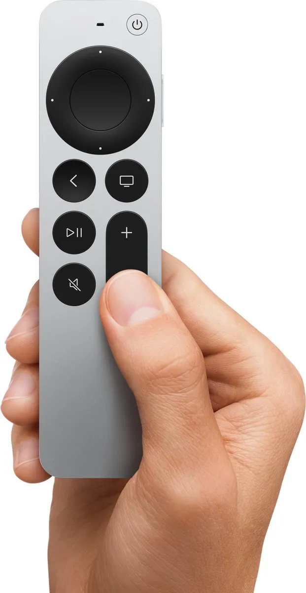 Apple Siri Remote MW5G3Z/A - Zwart/Zilver