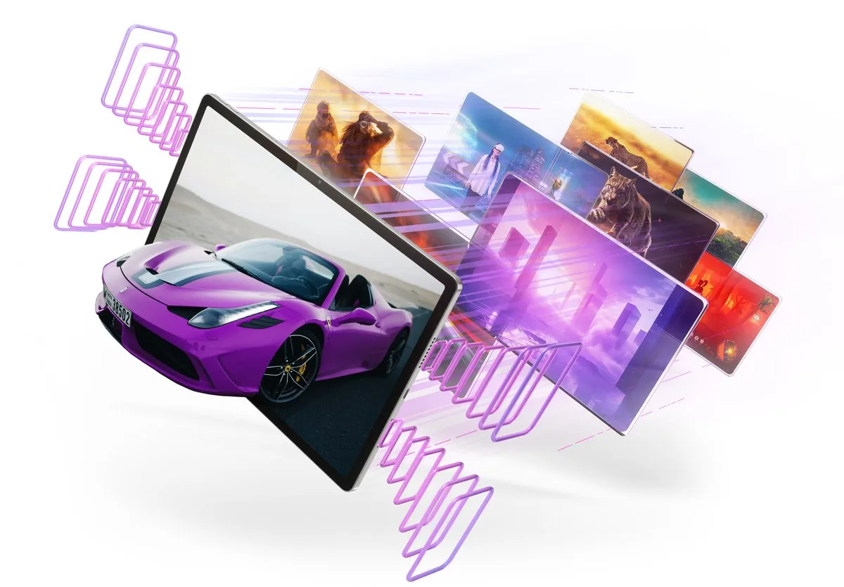 Lenovo ZAE40188PL Tablet - 8GB RAM 128GB - Grijs - afbeelding 4 van 6