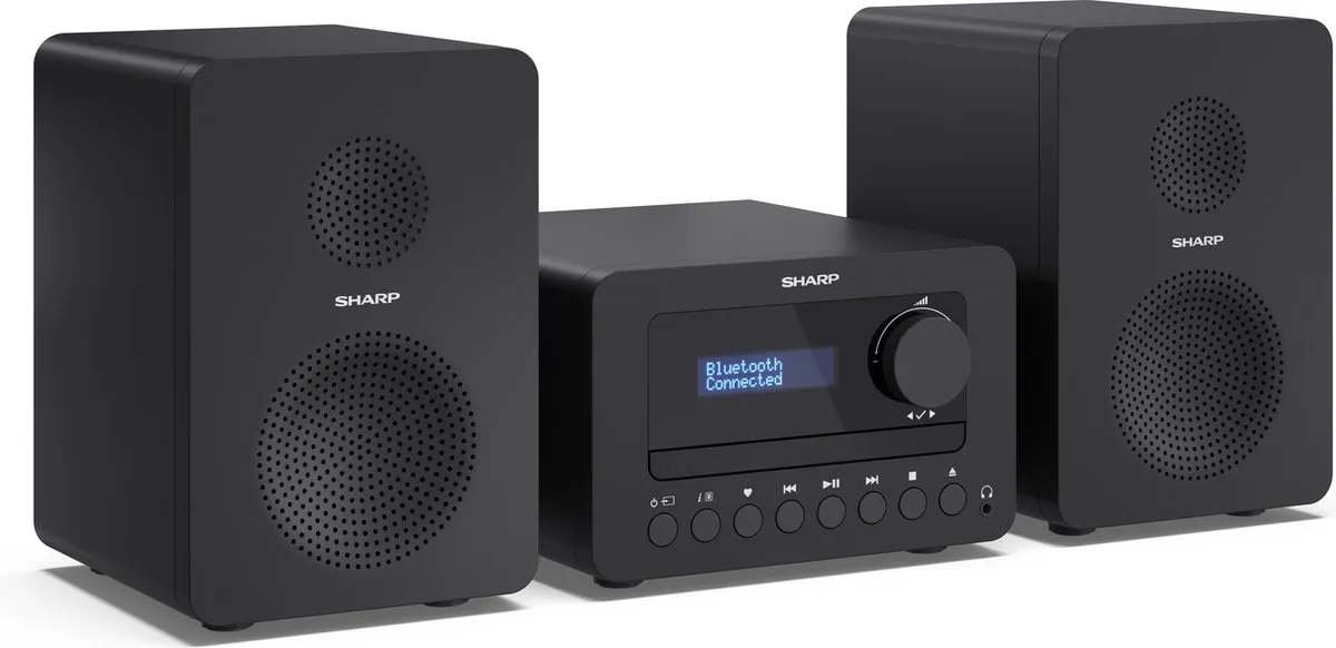 Sharp XL-B520 Tokyo Micro Geluidssysteem DAB+ - 40W - Zwart