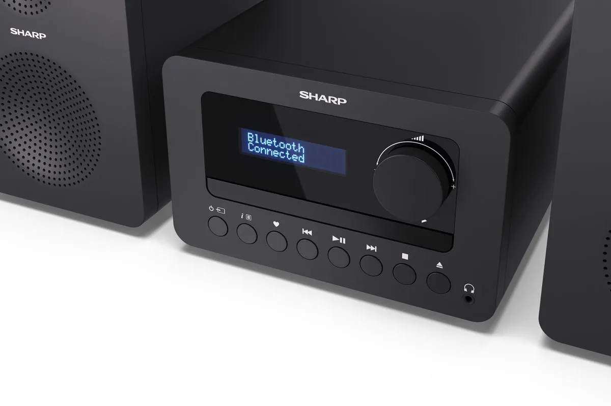 Sharp XL-B520 Tokyo Micro Geluidssysteem DAB+ - 40W - Zwart