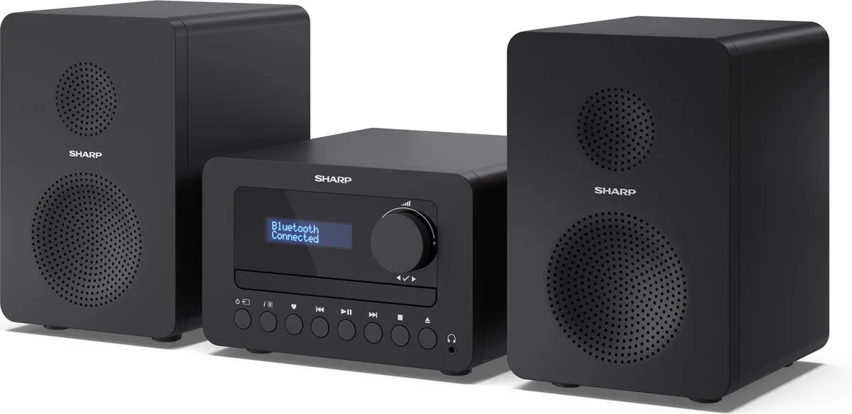 Sharp XL-B520 Tokyo Micro Geluidssysteem DAB+ - 40W - Zwart