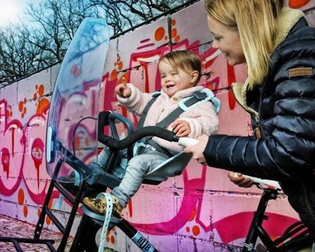 Urban Iki Front Bevestigingset Stuur/Windscherm - Zwart