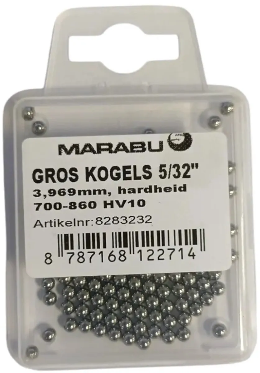 Marabu Kogels 1A 3.97cm - Zilver - 1 Gros