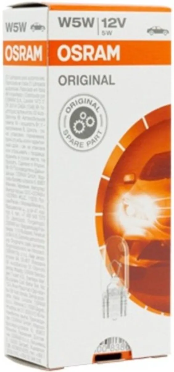 Osram 2825 W5W Gloeilamp 12V 5W