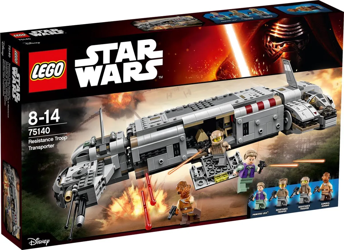 LEGO Star Wars Resistance Troop Transporter 75140